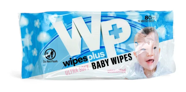 Pack of baby wipes