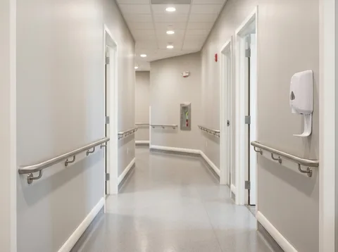 Clinic corridor