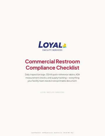 First page of the Compliance Checklist